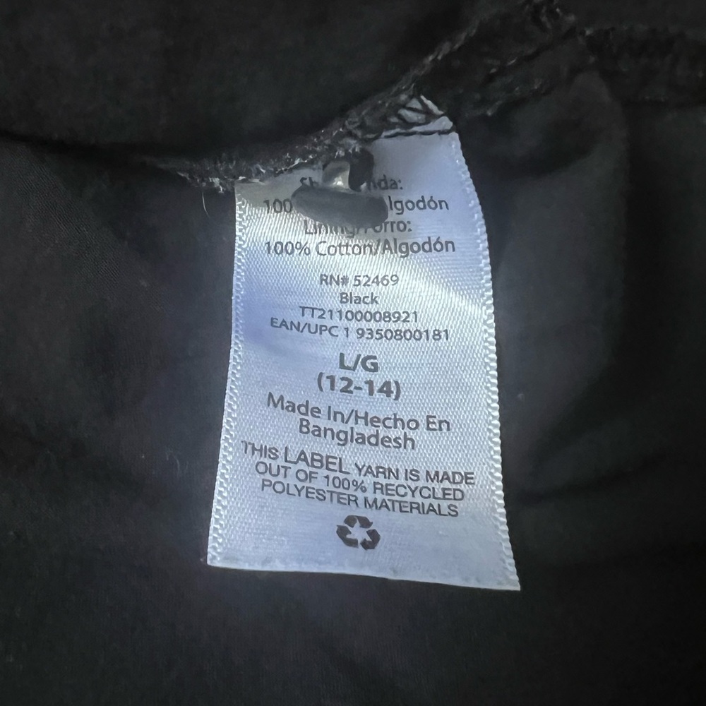 Time and Tru Black Eyelet Top - Picture 11 of 12